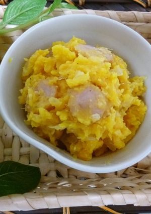 味噌バター風味♪さつま芋のほくほくサラダ-レシピのメイン写真