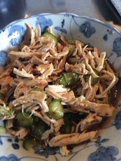 鶏肉ときゅうりの和え物-レシピのメイン写真