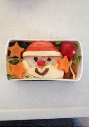 クリスマス☆サンタクロース弁当-レシピのメイン写真