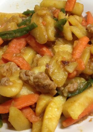 じゃがいもピーマンにんじんオイスター炒め-レシピのメイン写真