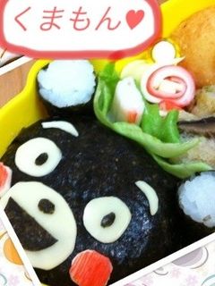 子供が喜ぶお弁当☆くまモン♪-レシピのメイン写真