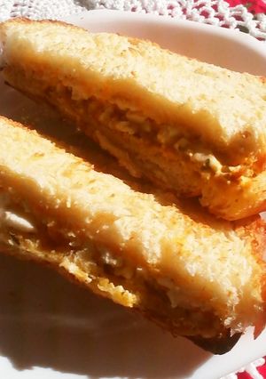塩気が利いた味わい深いふわふわ卵サンド-レシピのメイン写真