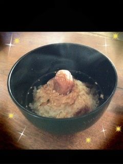 簡単‼︎梅みそ茶漬け-レシピのメイン写真