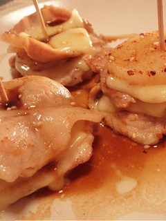 長芋・豚肉・チーズの和風ミルフィーユ-レシピのメイン写真