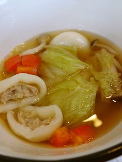 米粉だんご☆中華スープ-レシピのメイン写真
