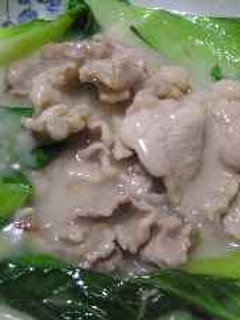 青梗菜と豚肉のクリーム煮-レシピのメイン写真