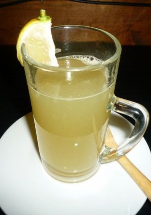 ホット柚子ねーど　京都カフェ-レシピのメイン写真