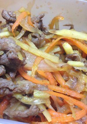 牛肉と野菜の焼肉風-レシピのメイン写真