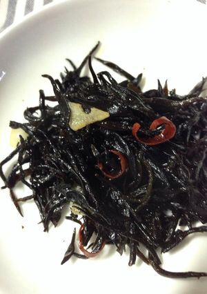 簡単！ひじきのペペロンチーノ-レシピのメイン写真
