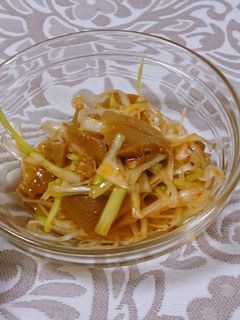 ピリ辛ねぎメンマ-レシピのメイン写真