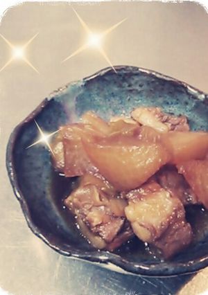 圧力鍋で簡単に☆パイカと大根の甘旨煮-レシピのメイン写真