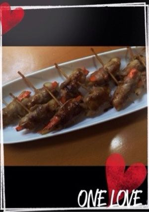 \肉巻き^o^お野菜/-レシピのメイン写真