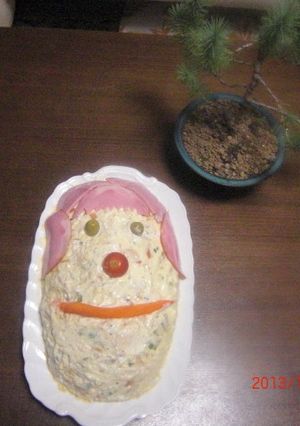 SALAD-OLIVIE ^@^//-レシピのメイン写真