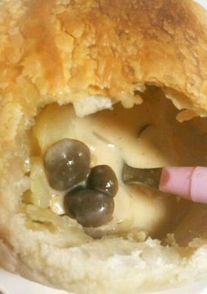 シチューが余ったら♪チキンポットパイ-レシピのメイン写真