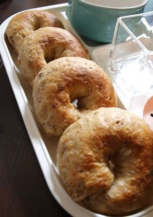 【GooTa】大豆グラノーラのベーグル-レシピのメイン写真