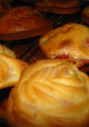 美味!ノンオイルいちごマフィン-レシピのメイン写真