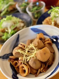 いかと里芋の煮物-レシピのメイン写真