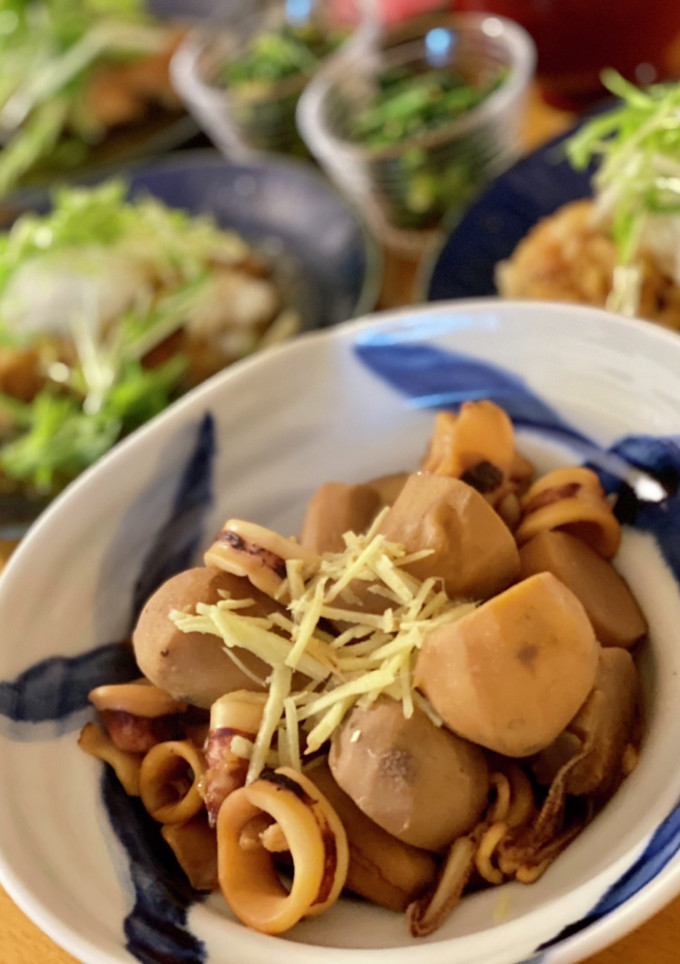 いかと里芋の煮物-レシピのメイン写真
