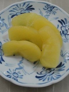 リンゴの白ワイン煮-レシピのメイン写真