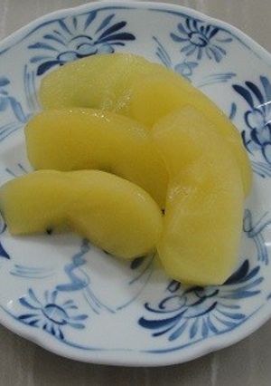 リンゴの白ワイン煮-レシピのメイン写真