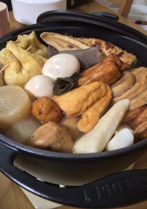 おでんにアボカド-レシピのメイン写真