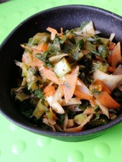 簡単!大根葉の一味和え-レシピのメイン写真