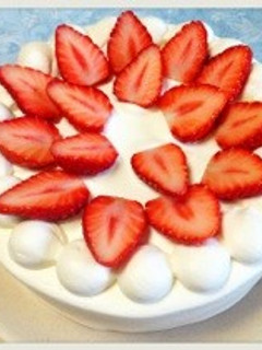 ふんわり優しい♡ショートケーキ-レシピのメイン写真