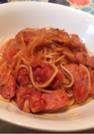 サルシッチャのトマトパスタ-レシピのメイン写真