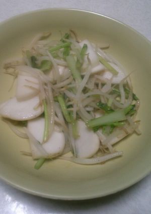 かぶもやし炒め-レシピのメイン写真