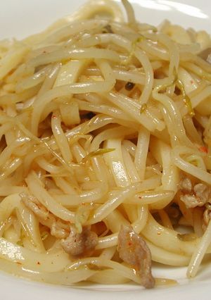 豚キムうどん-レシピのメイン写真