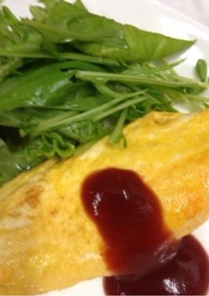 ミートオムレツ-レシピのメイン写真