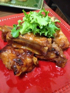 フライパンで!柑橘照り焼きスペアリブ-レシピのメイン写真