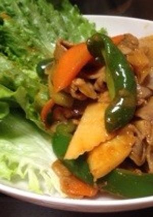 ピリ辛！韓国風豚の炒め物-レシピのメイン写真