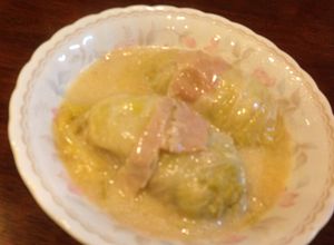 おうちで簡単＊ロール白菜クリーム仕立て＊-レシピのメイン写真