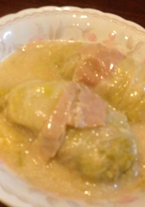 おうちで簡単＊ロール白菜クリーム仕立て＊-レシピのメイン写真