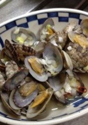あさりのピリ辛酒蒸し-レシピのメイン写真