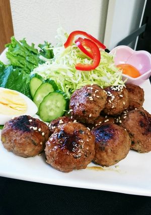 居酒屋さん風☆甘辛つくね-レシピのメイン写真