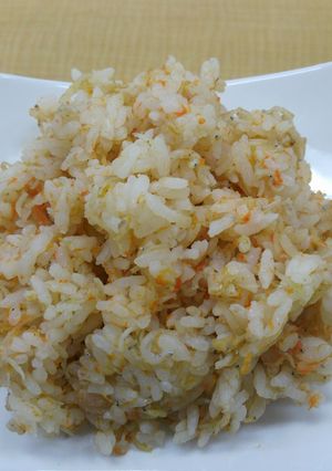 にんじん&しらすの炊き込みご飯-レシピのメイン写真