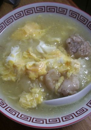 中華スープあんかけ親子丼-レシピのメイン写真