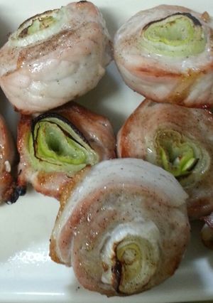ネギ好きｻﾝの豚肉ロール♪-レシピのメイン写真