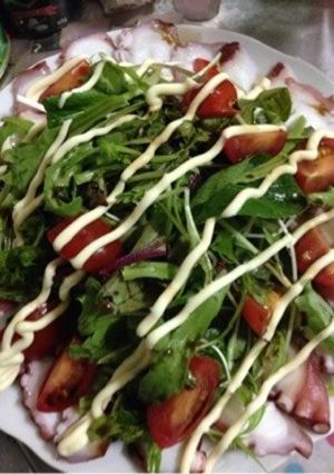 タコのカルパッチョ-レシピのメイン写真