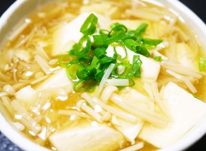 鍋１つで簡単！絹ごし豆腐のきのこあんかけ-レシピのメイン写真