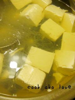 春雨湯豆腐deねぎおかかだれ☆-レシピのメイン写真