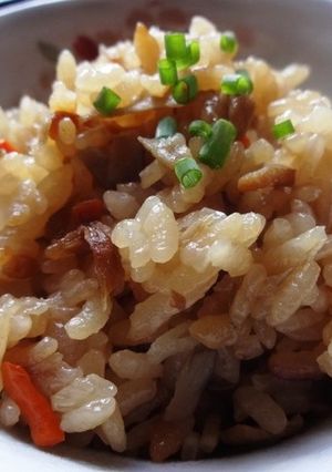ゆず子ママの“なぜか絶品”炊き込みご飯♪-レシピのメイン写真