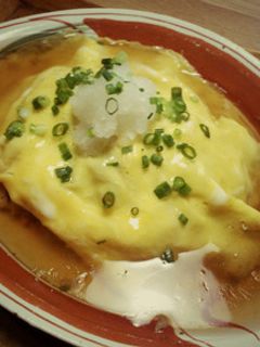 餡かけ和風オムライス-レシピのメイン写真
