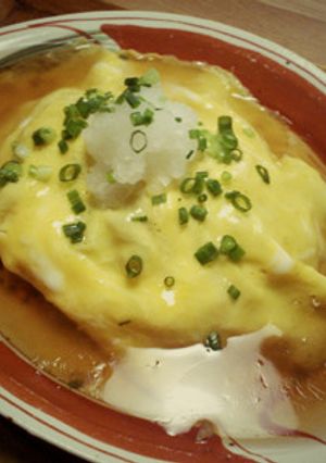 餡かけ和風オムライス-レシピのメイン写真