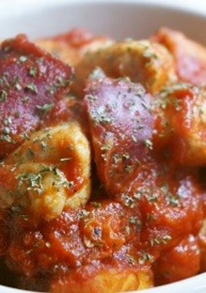 鶏むね肉のトマト煮-レシピのメイン写真