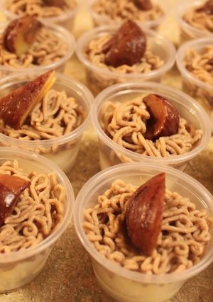 ミニ・モンブラン☆アメリカでも手軽に ♪-レシピのメイン写真