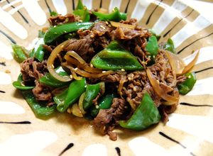 スピードおかず＊牛肉とピーマンの甘辛炒め-レシピのメイン写真