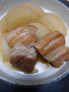 豚ばらブロック肉と大根の煮物-レシピのメイン写真
